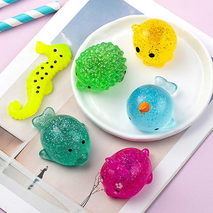 VaultBlobs Fruit Maltose Squishy — Slow-Rise Deformable Sensory Toy