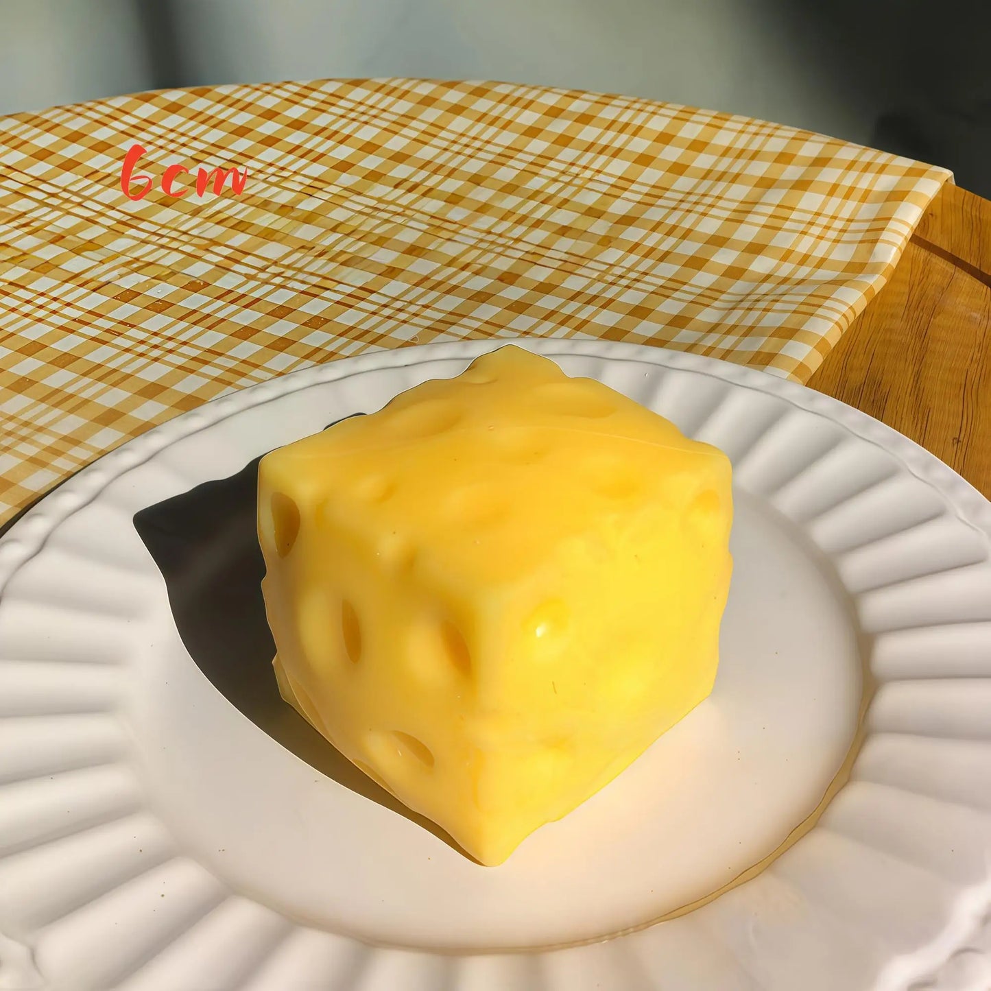 VaultBlobs Cheese Tower — Giant Squeeze Stack