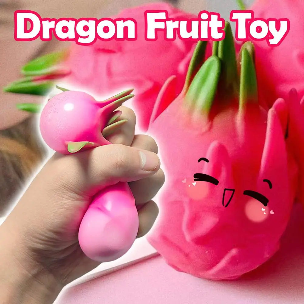 VaultBlobs Dragon Fruit Squish — Realistic Fruit Squeeze