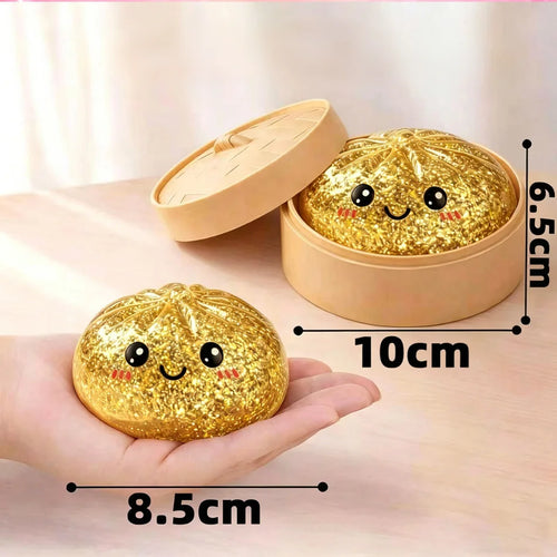 VaultBlobs Glitter Dumpling Squishy — 6 Styles