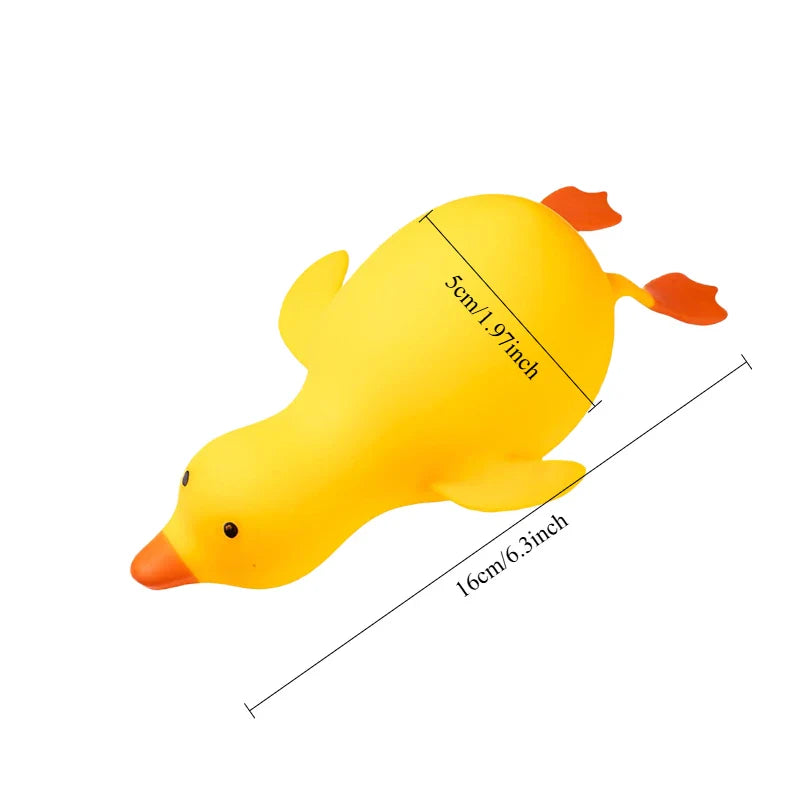 Cute Squeeze Duck Plush – Soft Stress Relief Sensory Toy |