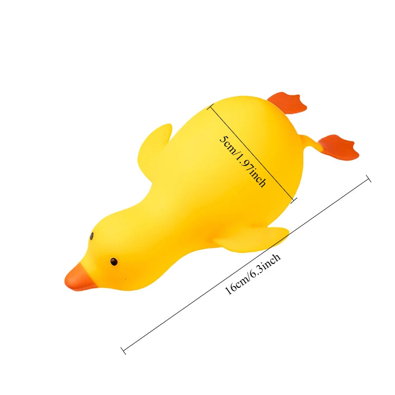 Cute Squeeze Duck Plush – Soft Stress Relief Sensory Toy |