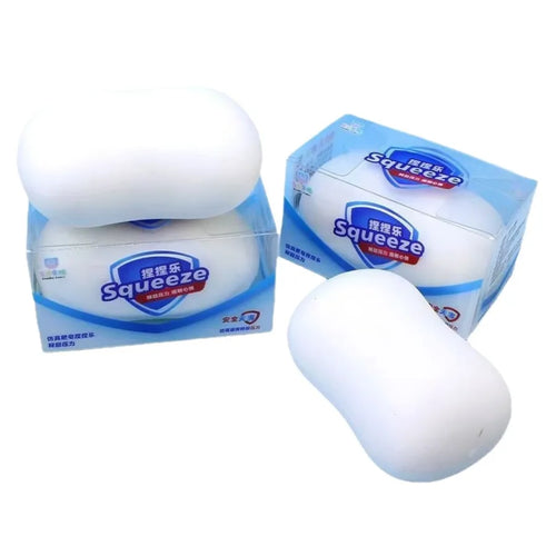 VaultBlobs Soap Bar Squishy — Slow-Rise Sensory Squeeze Toy