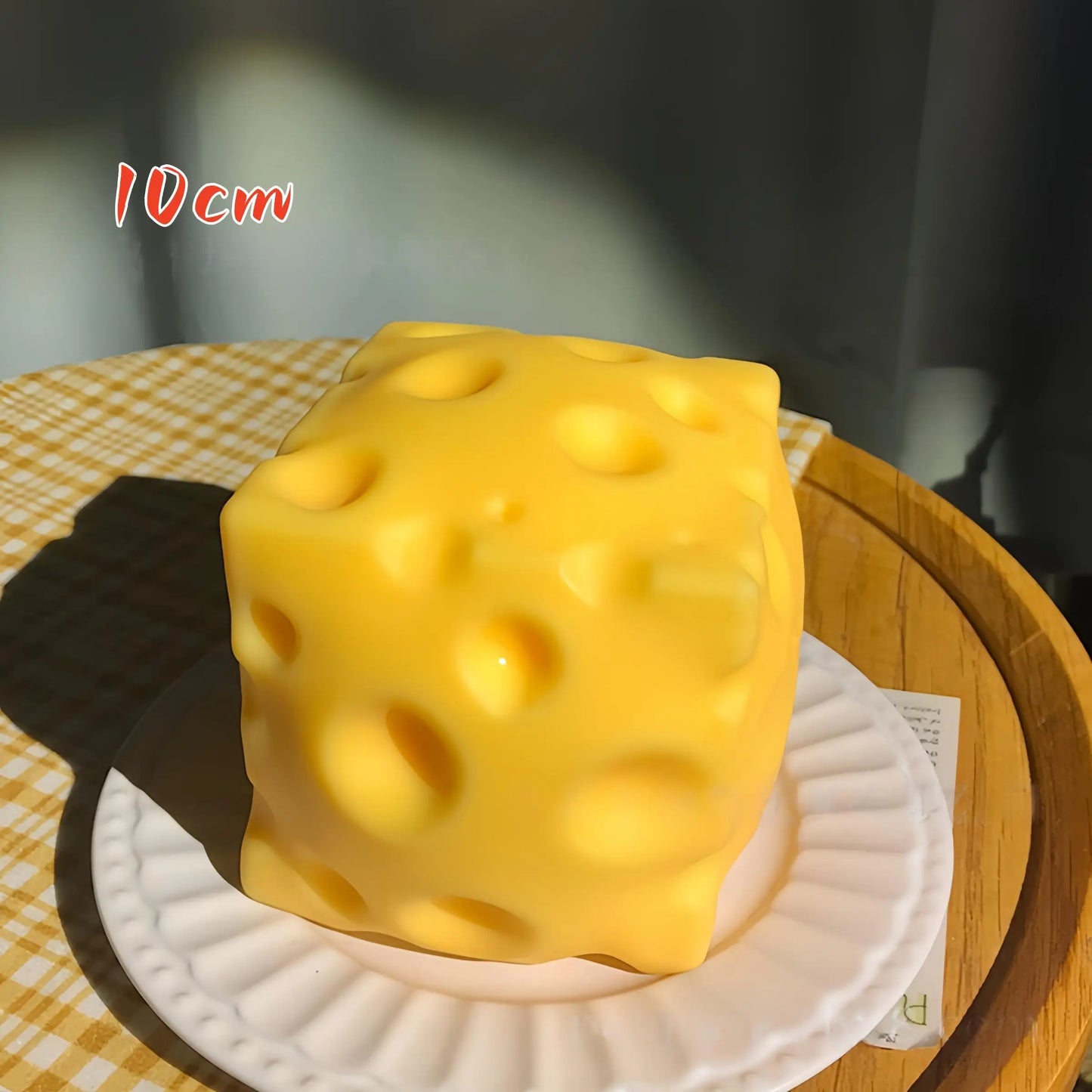 VaultBlobs Cheese Tower — Giant Squeeze Stack