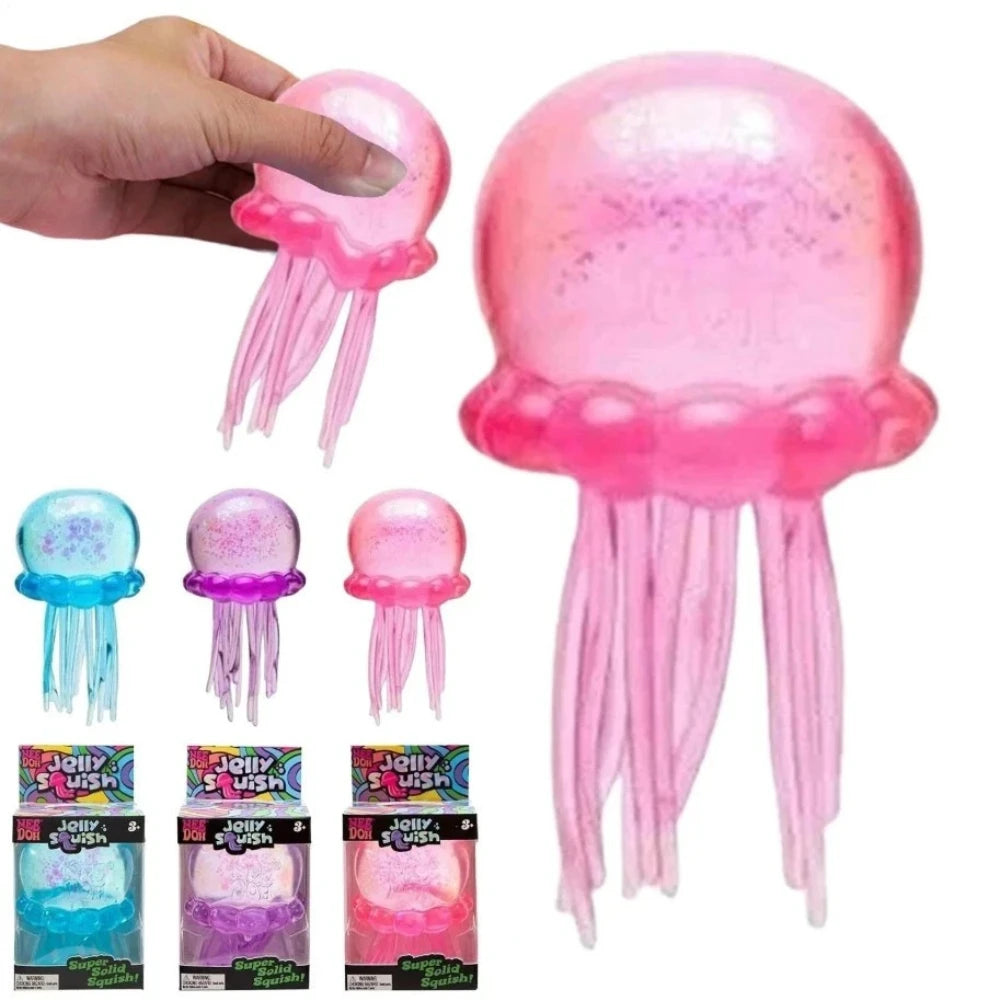 VaultBlobs Jellyfish Squish — Glitter Sensory Fidget