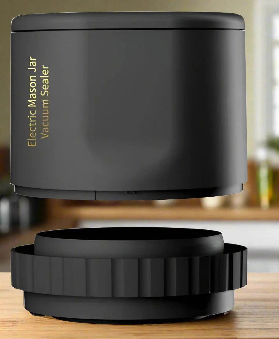 JarSeal™ Mason Jar Vacuum Sealer 🫙 — Electric Food Preservation Kit