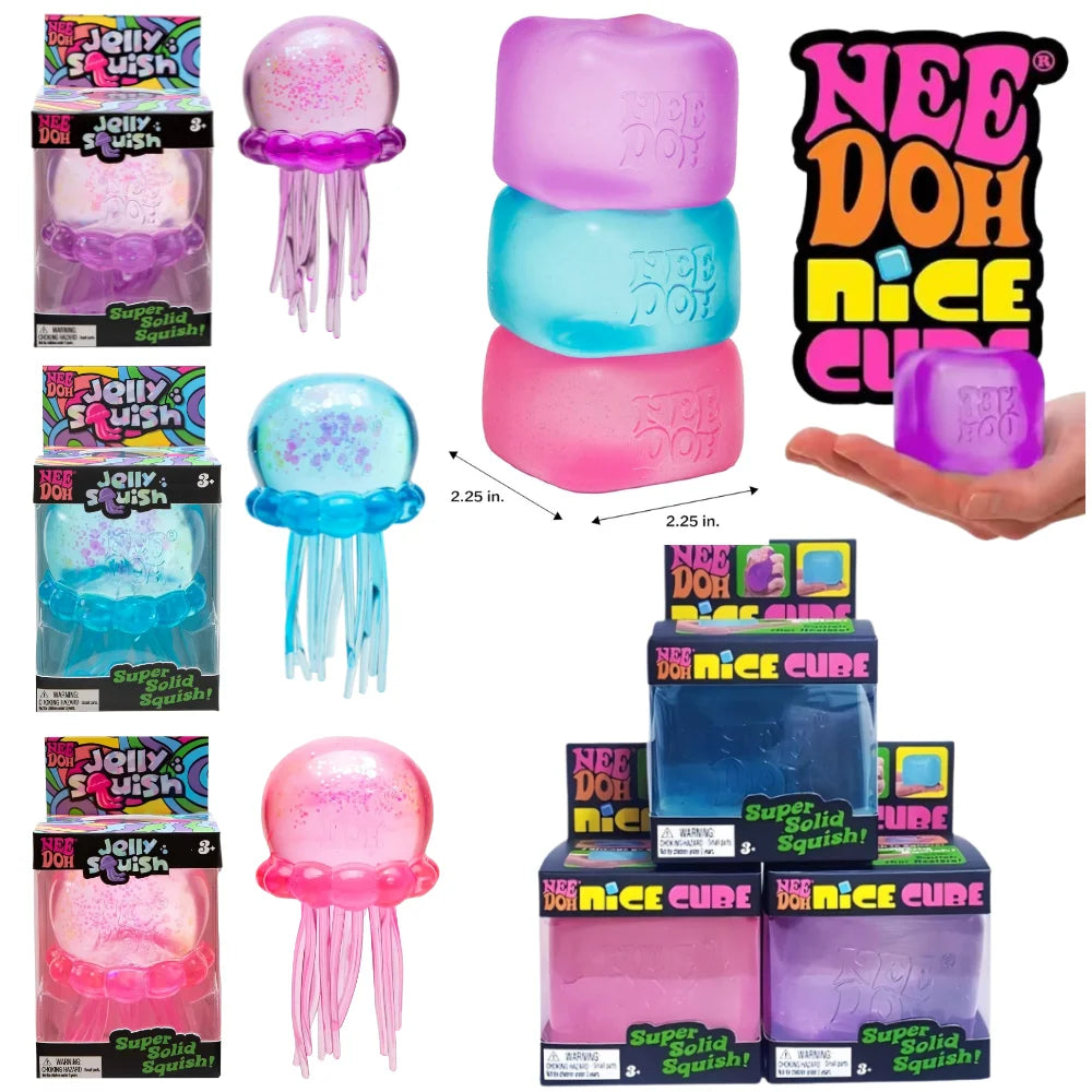 Push Pop Bubble Fidget Sensory Toy Pack – Rainbow Anti-Anxiety Stress Relief
