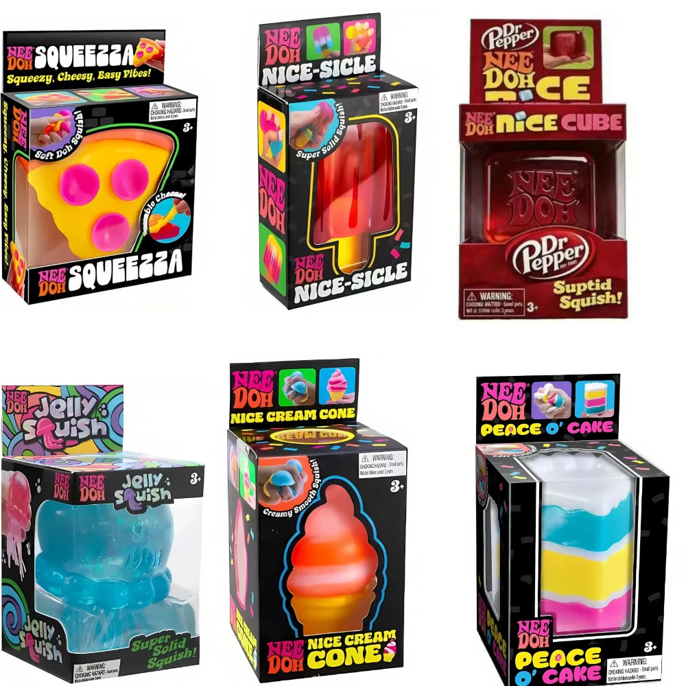 VaultBlock Ice Cube Squish — Sensory Stress Toy