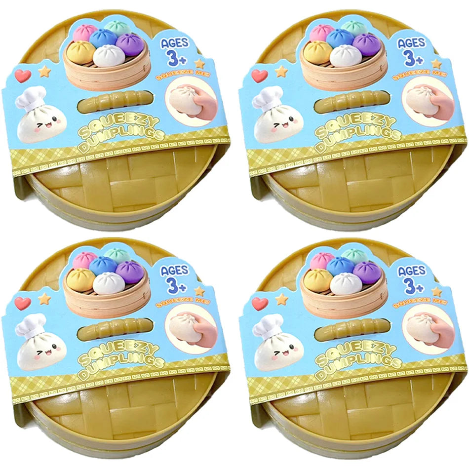 VaultBlobs Glitter Dumpling Squishy — 6 Styles