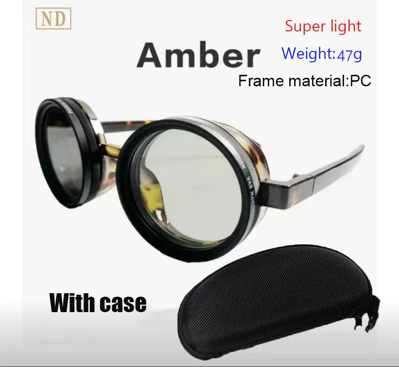 ShadeShift Sunglasses – Adjustable Tint for Any Light Condition!