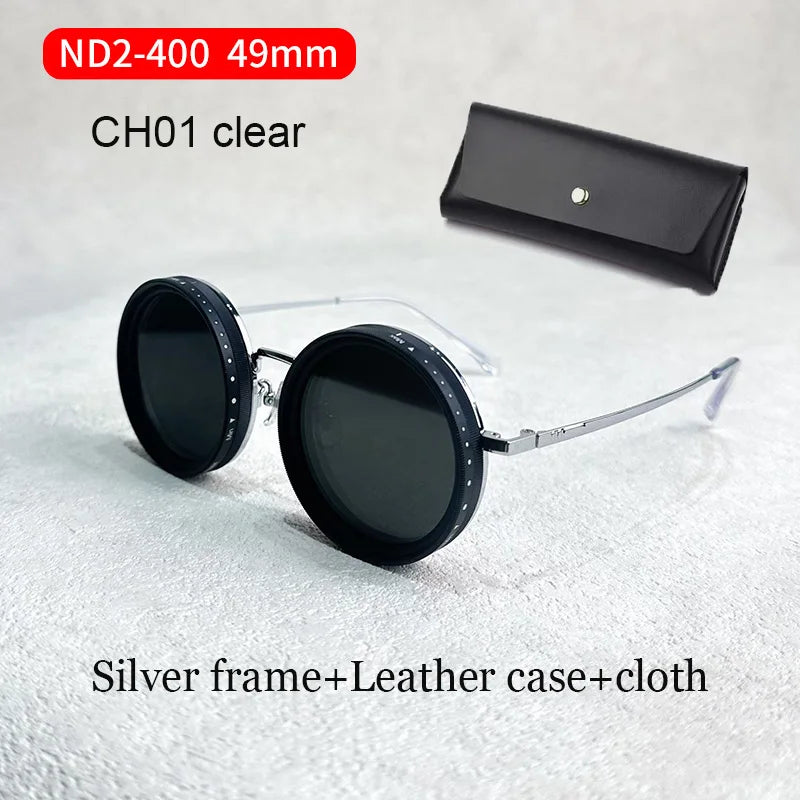 ShadeShift Sunglasses – Adjustable Tint for Any Light Condition!