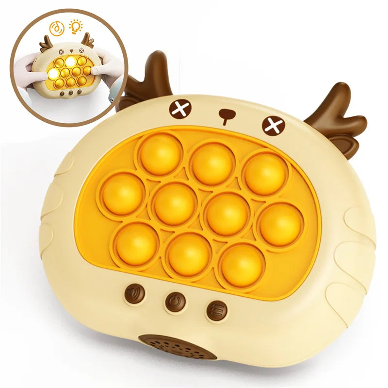 Ice Cube Nee-Doh Squishy Fidget Toy – Auto-Rebound Pudding Sensory Squeeze