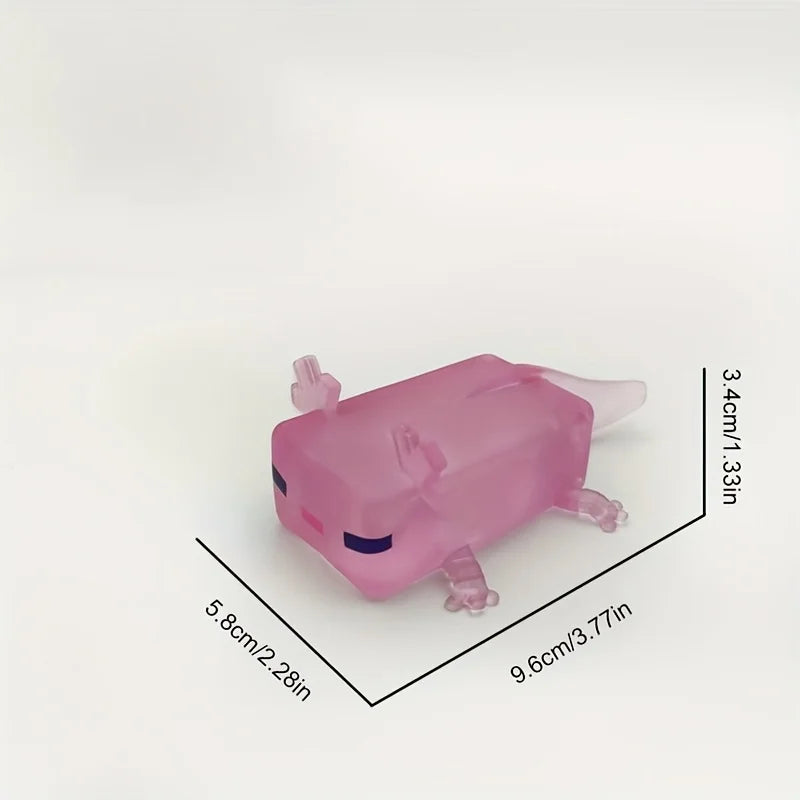 VaultBlobs Jumbo Axolotl — Giant TPR Stretch Pal