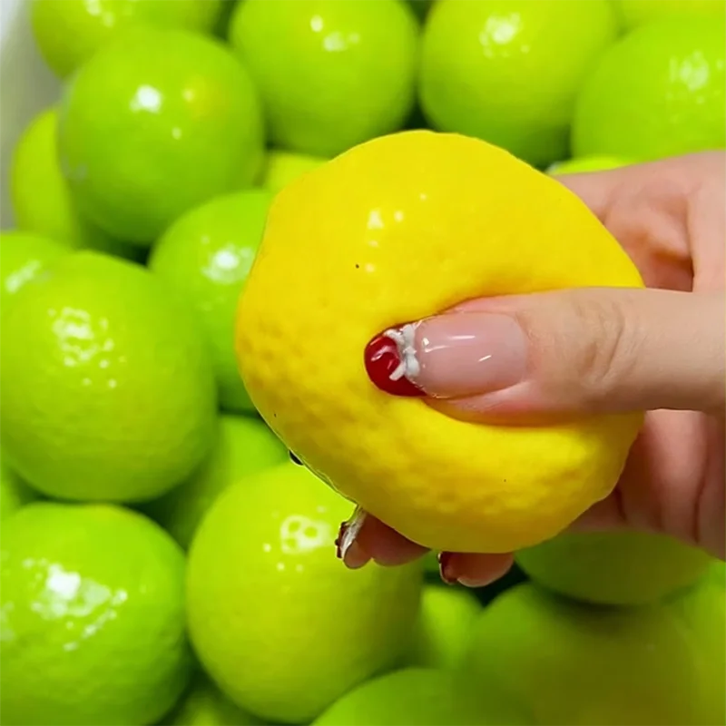 Edamame Squishy Keychain 5-Pack – Squeeze Peas Bean Stress Relief Fidget Toy