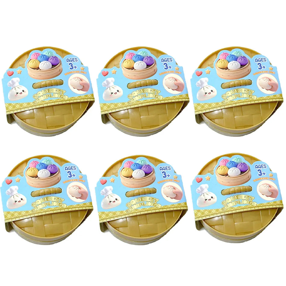 VaultBlobs Glitter Dumpling Squishy — 6 Styles
