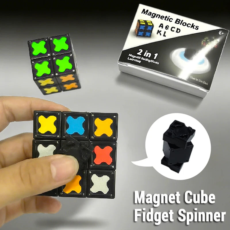 Premium Alloy Infinity Cube Fidget Toy – Ultra-Durable Metal Stress Relief
