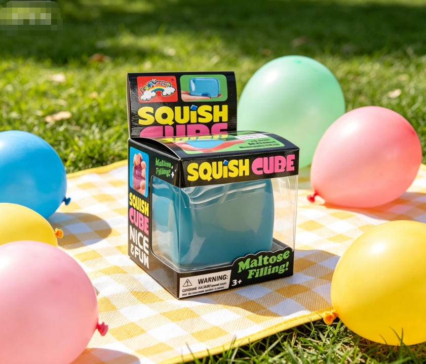Squishy Cube Sensory Squeeze Toy