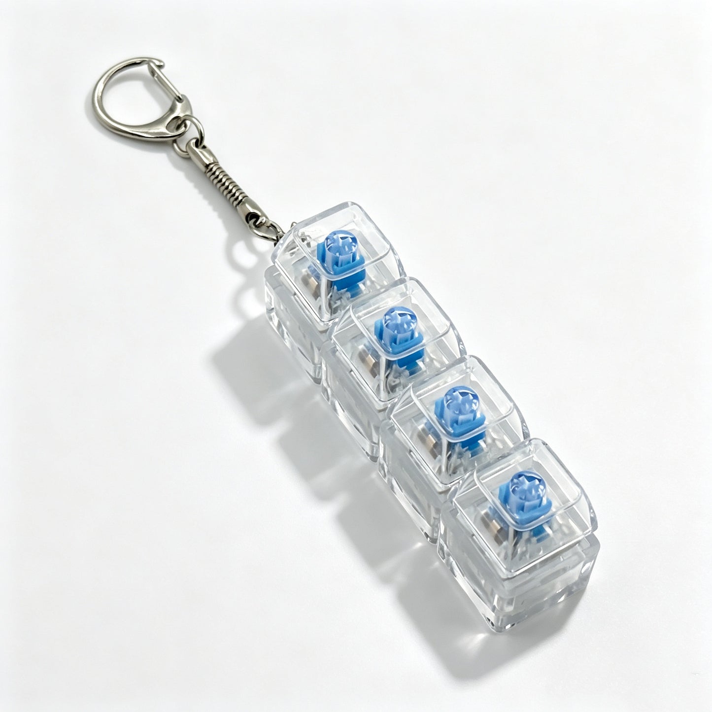 VaultBlock Crystal Pop Button — Clicky Decompression Fidget