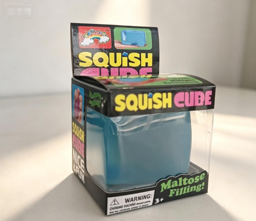 Squishy Cube Sensory Squeeze Toy