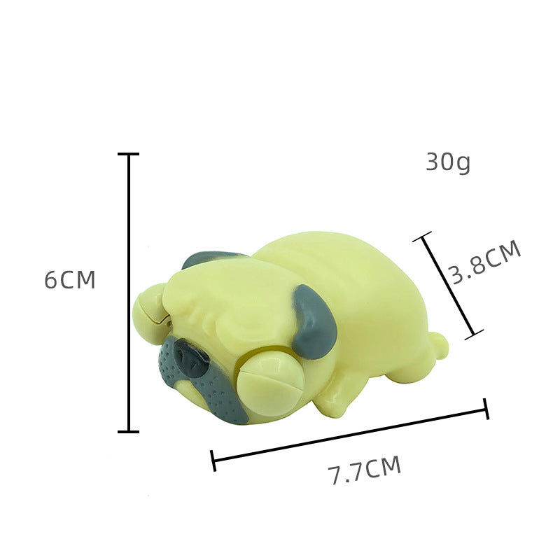 Sleepy Dog Squishy Squeeze Toy