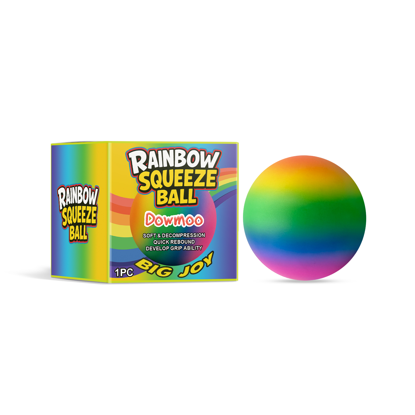 Rainbow Squeeze Stress Ball