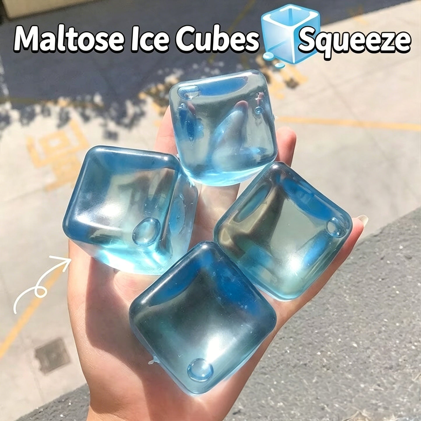 Squishy Cube Sensory Squeeze Toy
