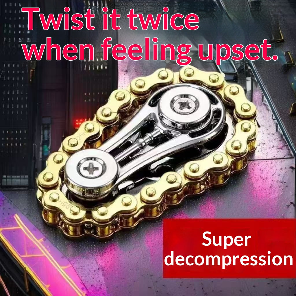 Colorful Chain Fidget Spinner