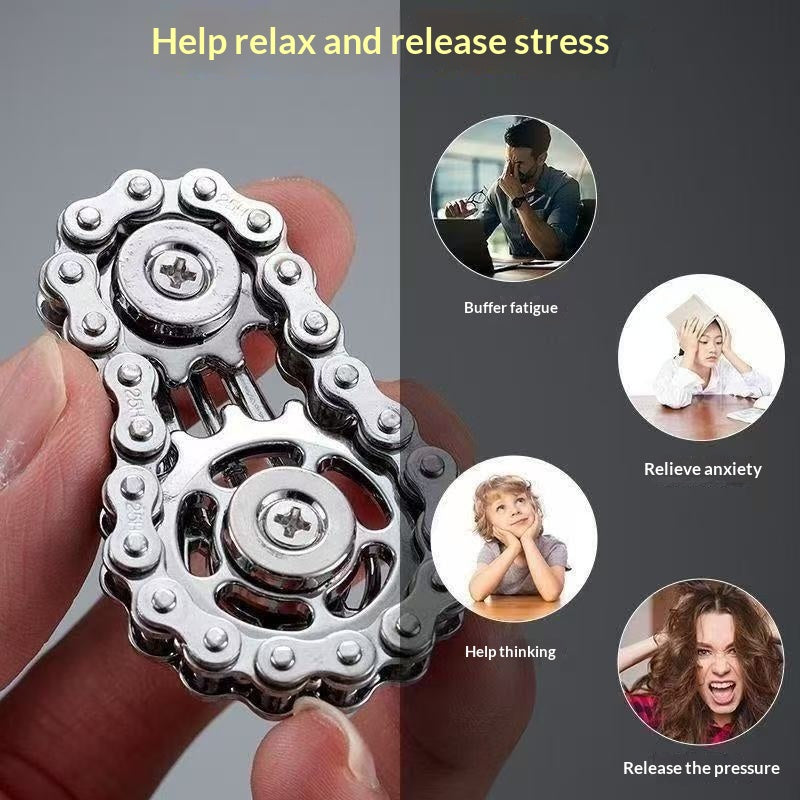 Colorful Chain Fidget Spinner
